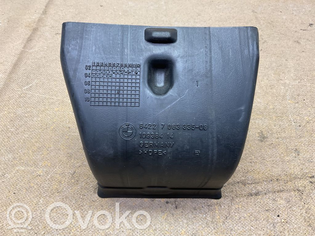 BMW 5 E60 E61 Repuesto del conducto de ventilación 