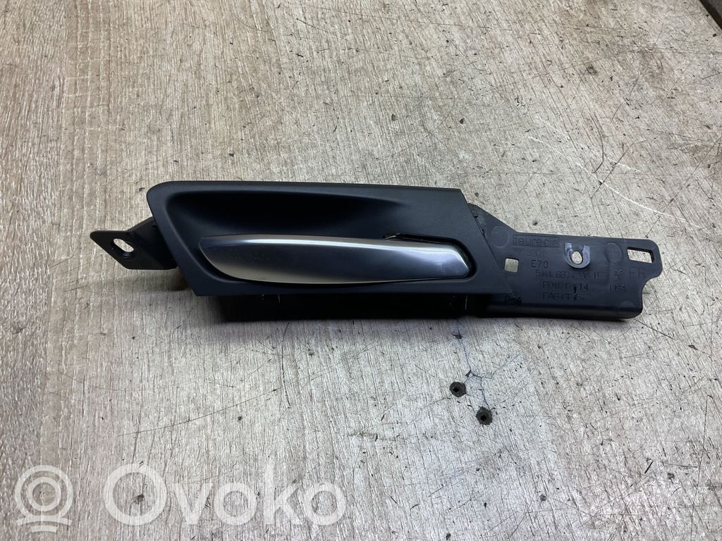 BMW X5 E70 Front door interior handle 