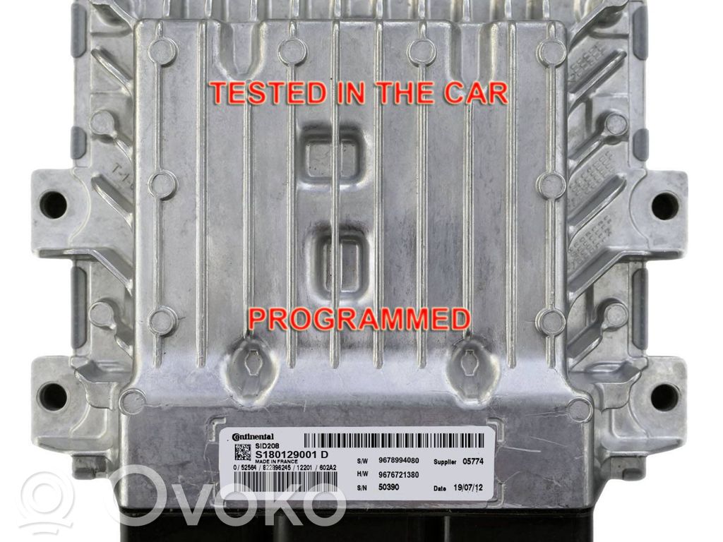 Peugeot Boxer Engine control unit/module 