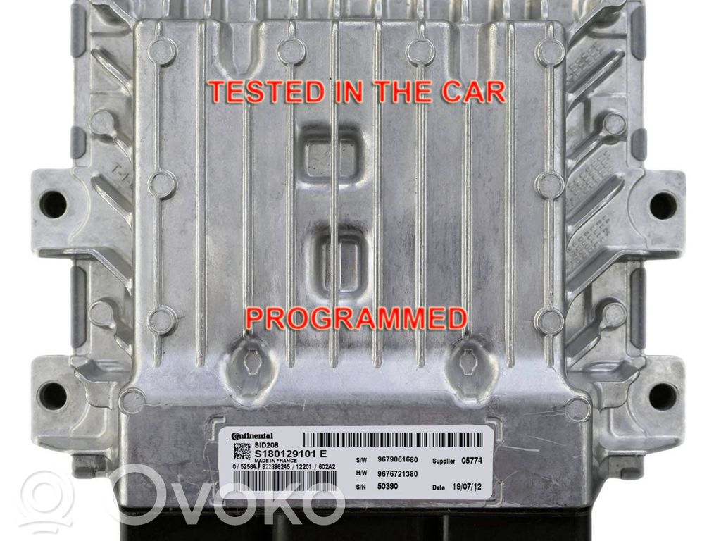 Citroen Jumper Engine ECU kit and lock set 