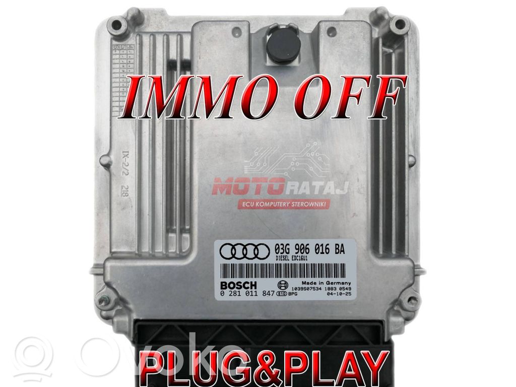 Audi A3 S3 8P Engine control unit/module 