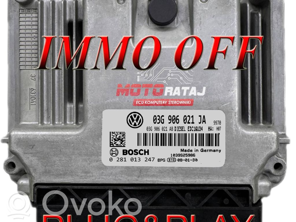 Volkswagen Caddy Engine control unit/module 