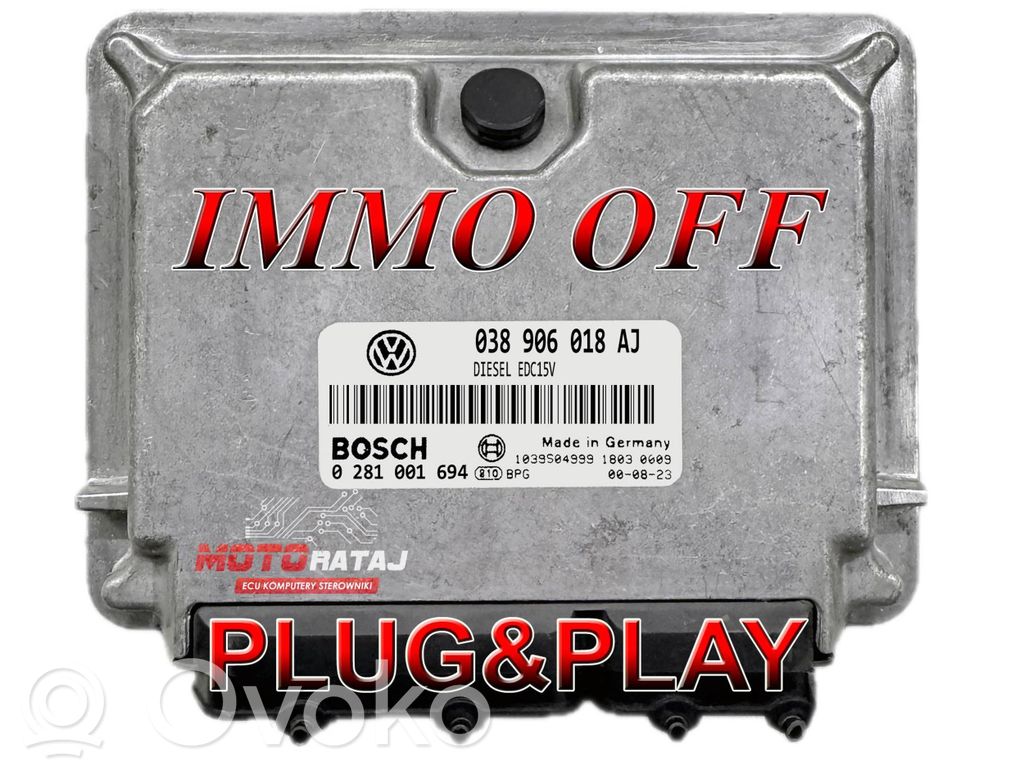 Audi A3 S3 8L Engine control unit/module ECU 