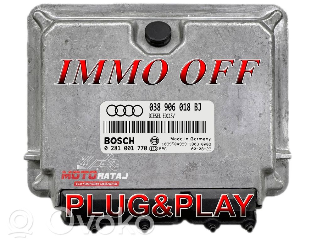 Audi A4 S4 B5 8D Engine control unit/module 