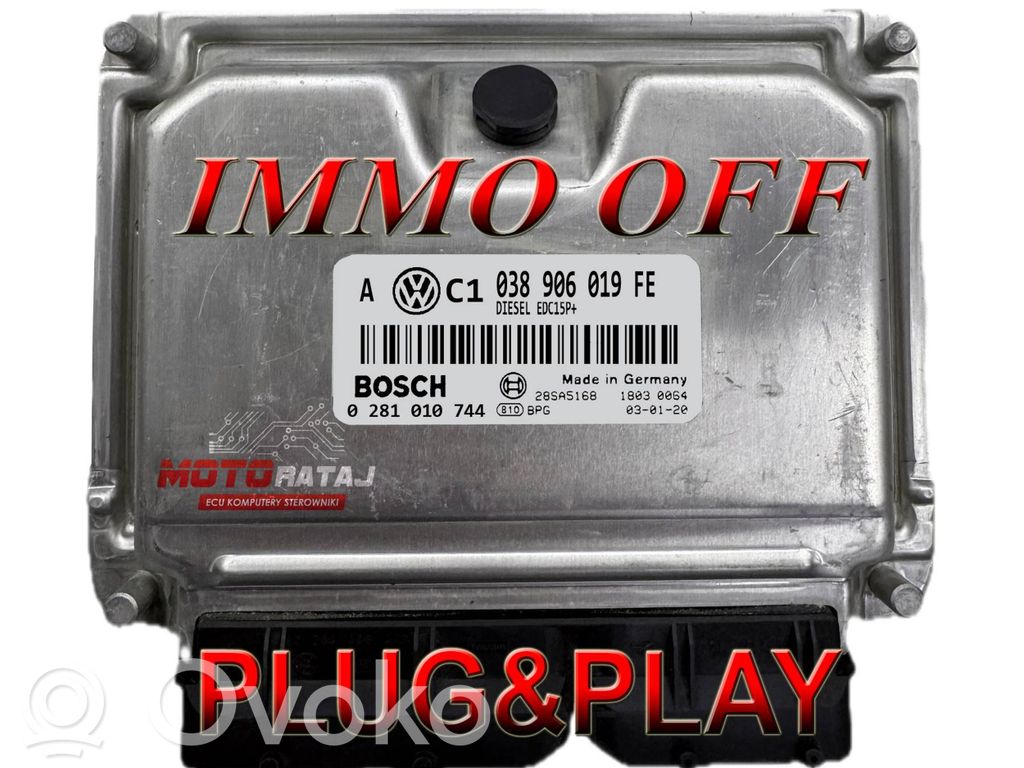 Volkswagen Golf IV Engine control unit/module 