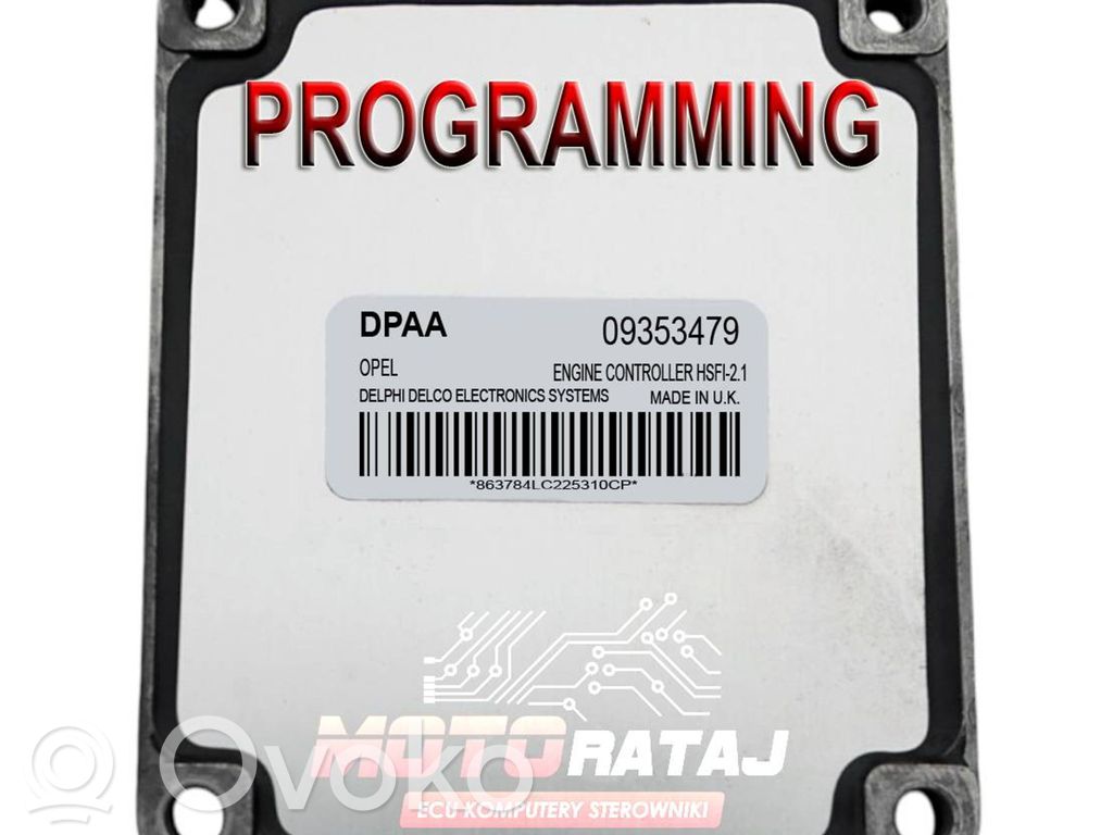 Opel Astra G Engine control unit/module 