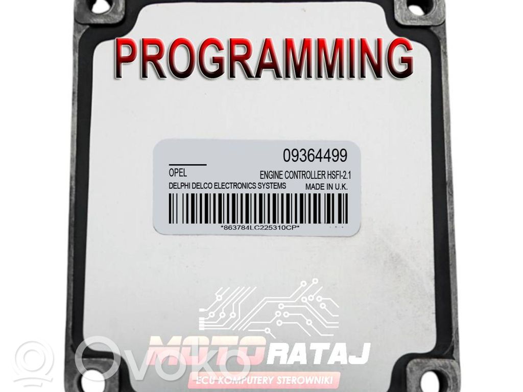 Opel Zafira A Engine control unit/module 