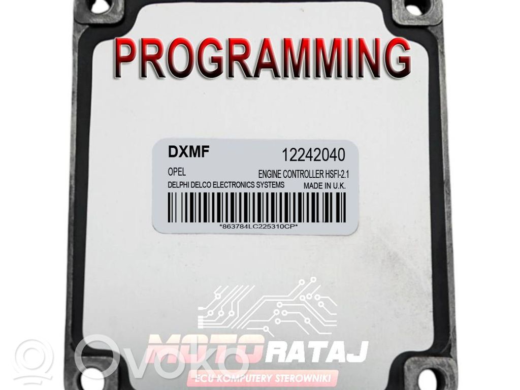 Opel Zafira A Engine control unit/module ECU 