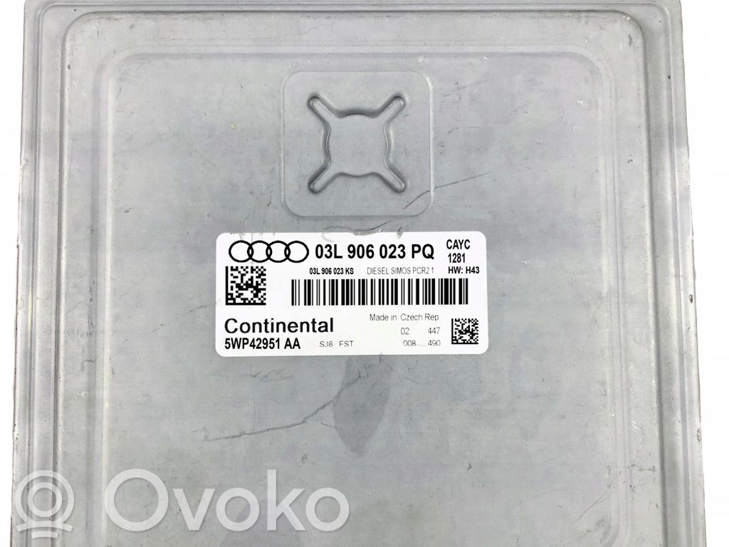 Audi A3 S3 8P Engine control unit/module 