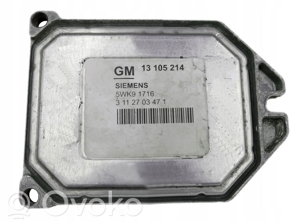 Engine control unit/module   13105214,5WK91716