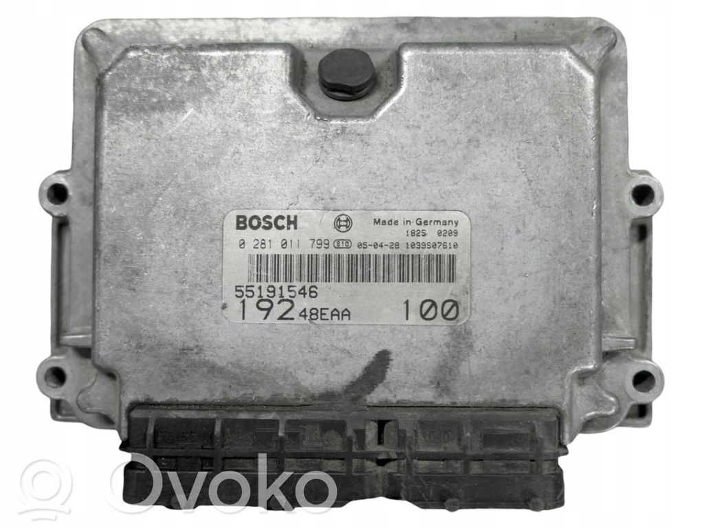Engine control unit/module   55191546,0281011799