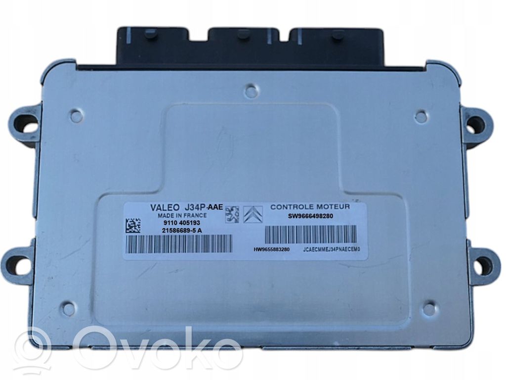 Peugeot 206 Engine control unit/module 