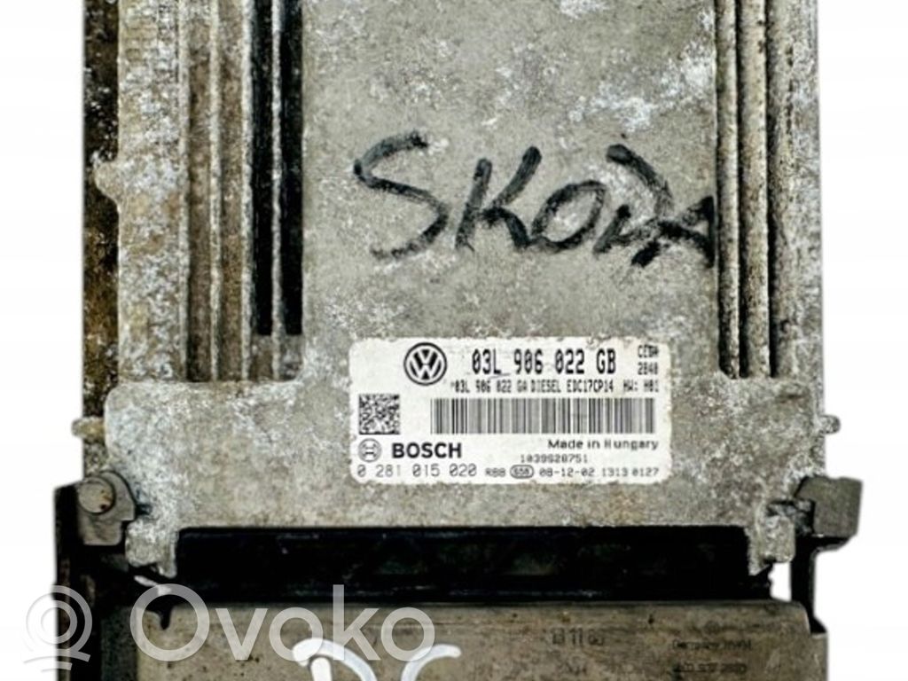 Skoda Octavia Mk2 (1Z) Engine control unit/module 
