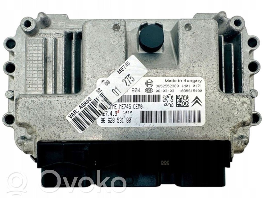 Peugeot 1007 Engine control unit/module 