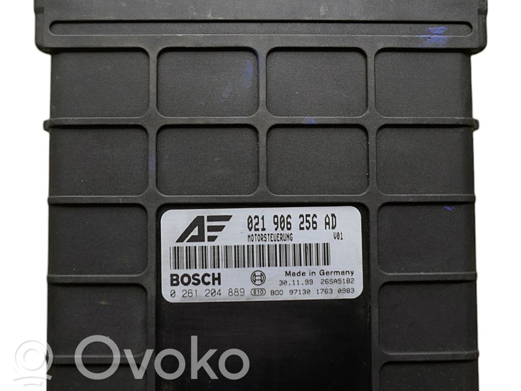 Engine control unit/module   021906256AD,0261204889