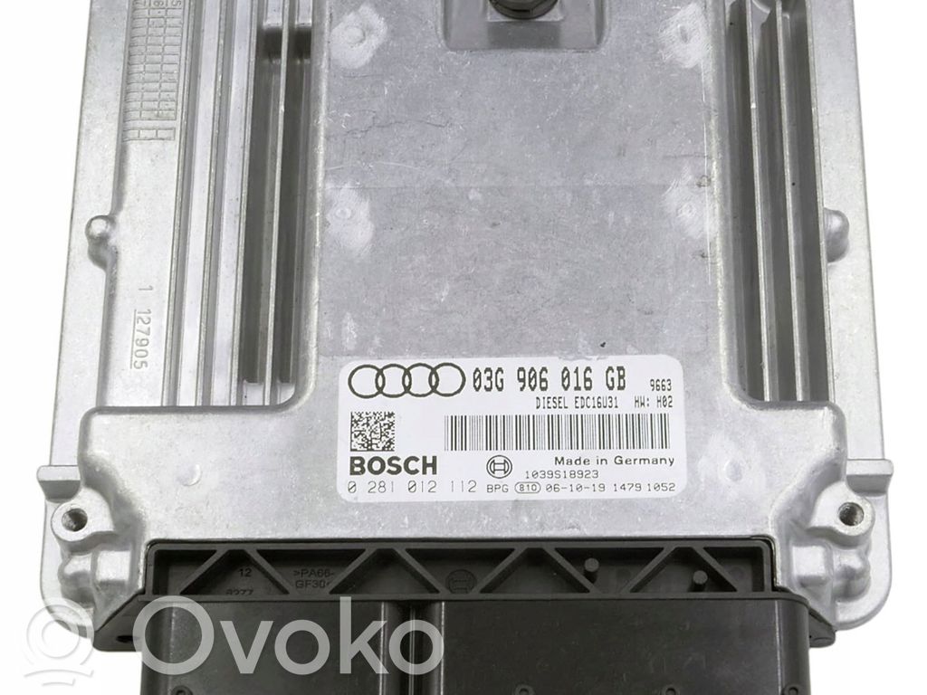 Audi A6 S6 C6 4F Engine control unit/module 