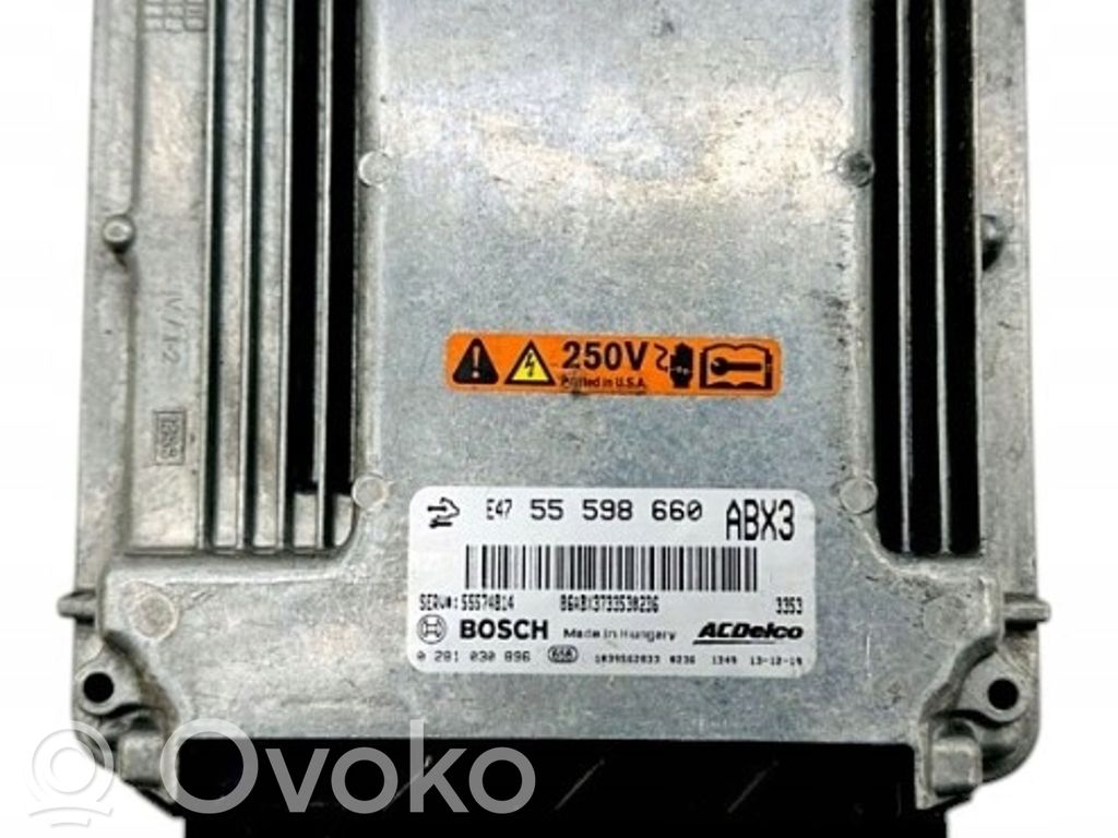 Engine control unit/module   55598660,0281030896