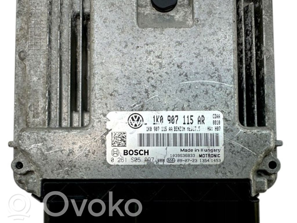 Volkswagen Golf VI Engine control unit/module 