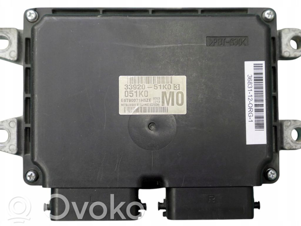 Opel Agila B Engine control unit/module 