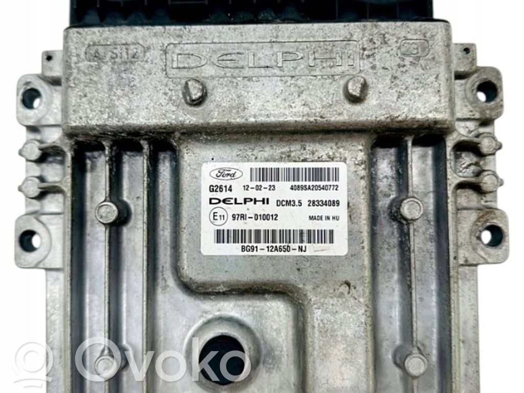 Ford Focus Engine control unit/module 