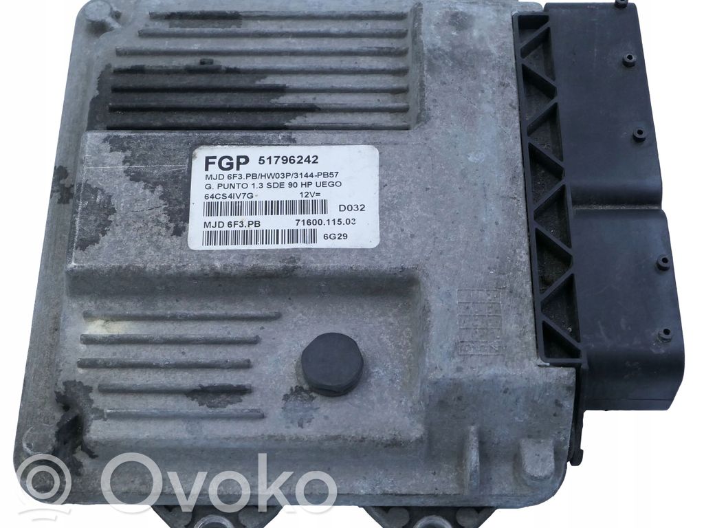 Sterownik / Moduł ECU   51796242,MJD6F3PB