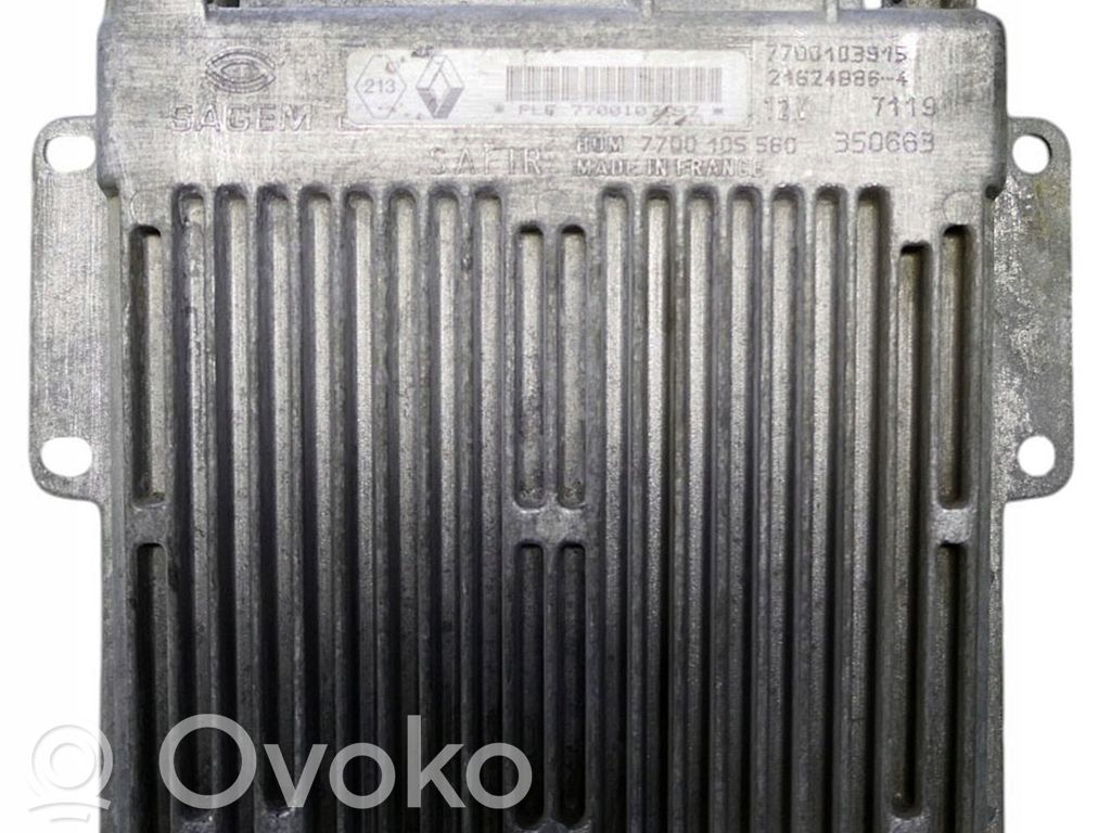 Renault Twingo II Engine control unit/module 