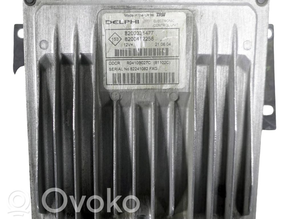 Renault Clio II Engine control unit/module 
