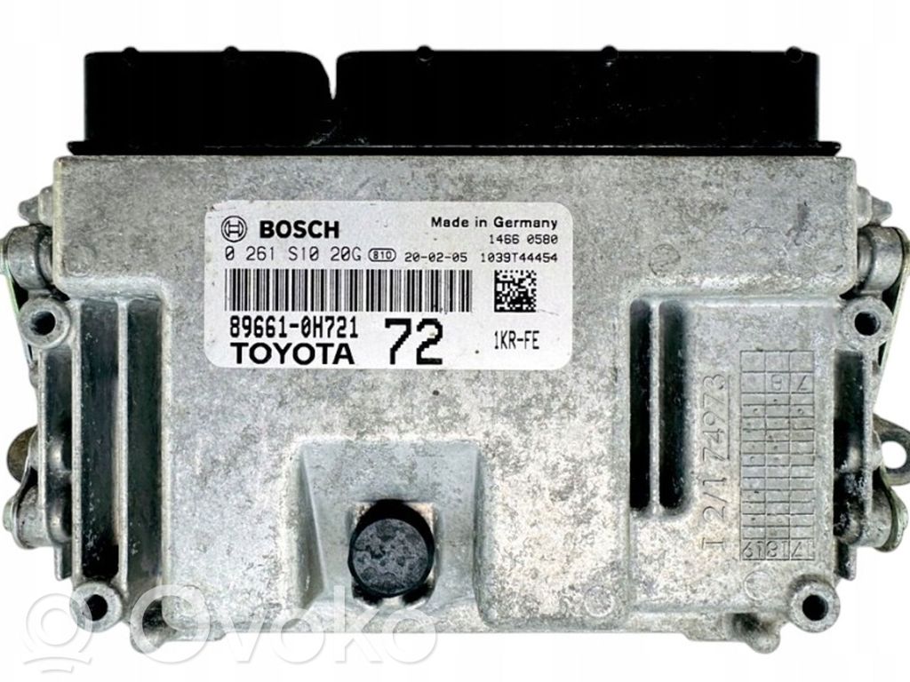 Toyota Aygo AB10 Engine control unit/module 