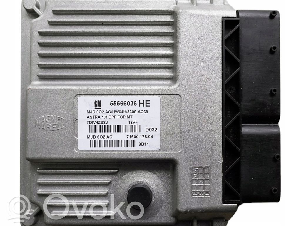 Engine control unit/module   55566036,HW04H