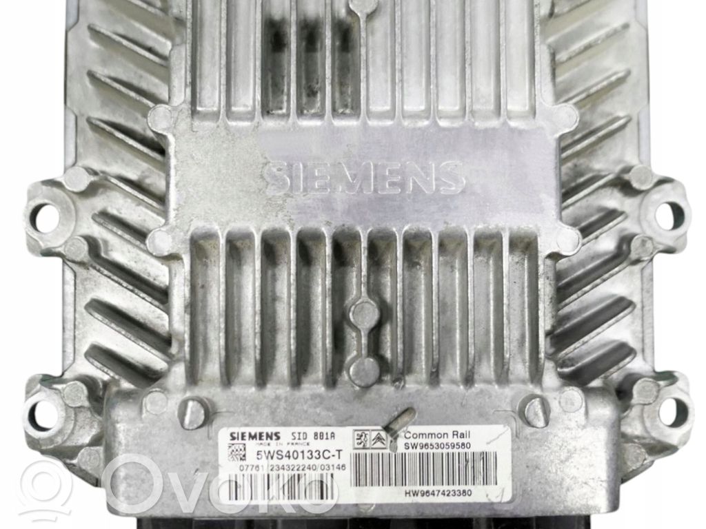 Peugeot 307 Engine control unit/module 