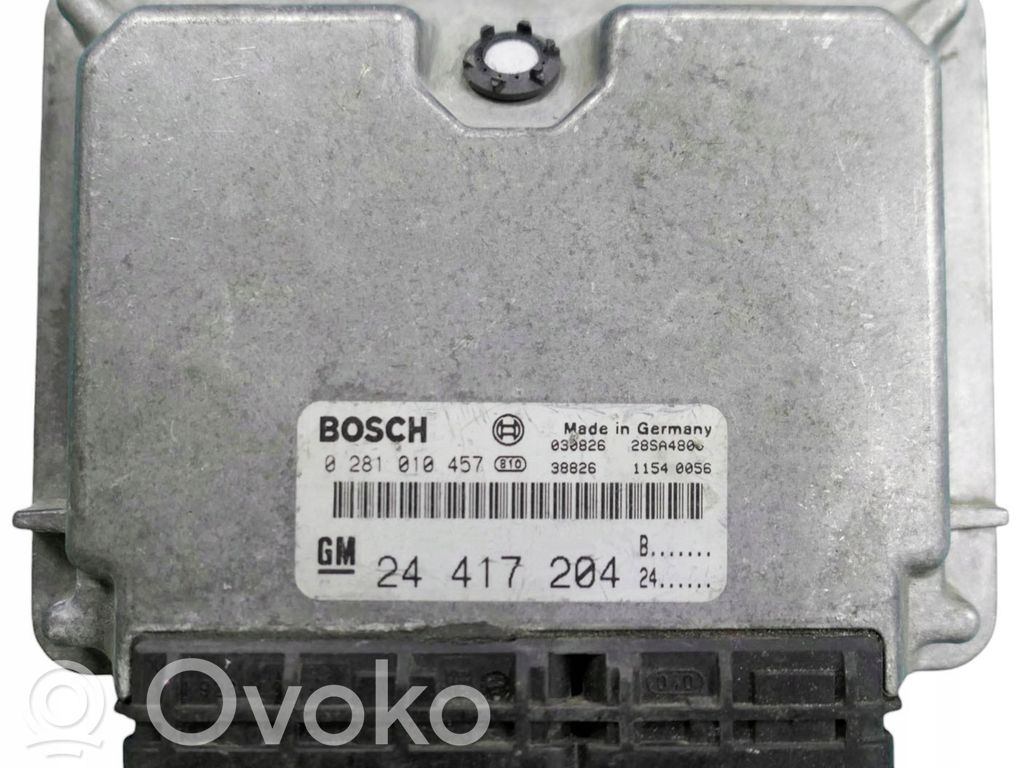 Engine control unit/module   24417204,0281010457
