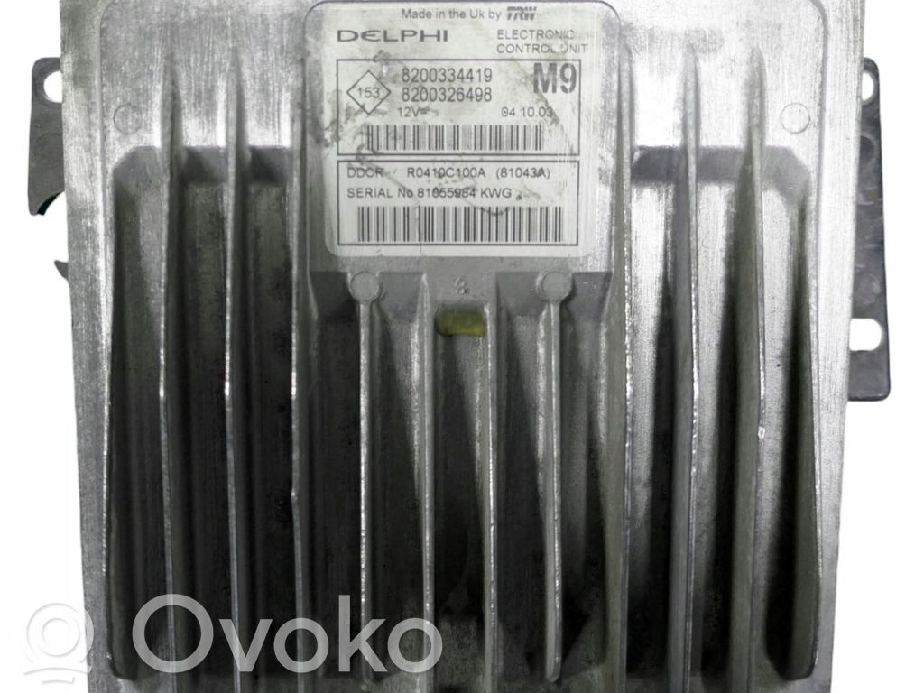 Nissan Micra Engine control unit/module 