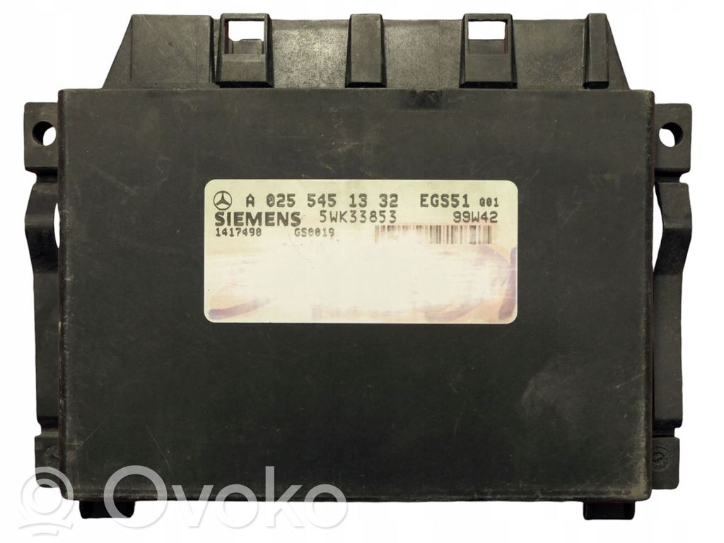 Engine control unit/module   A0255451332,5WK33853