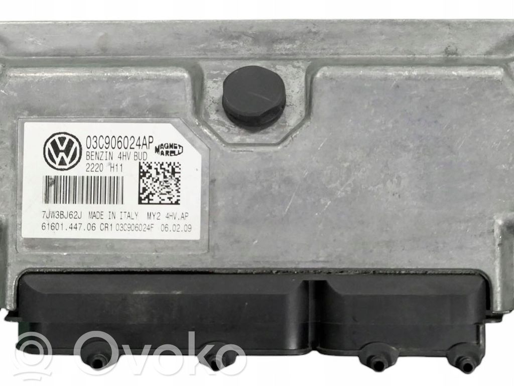 Engine control unit/module   03C906024AP,7JW3BJ62J