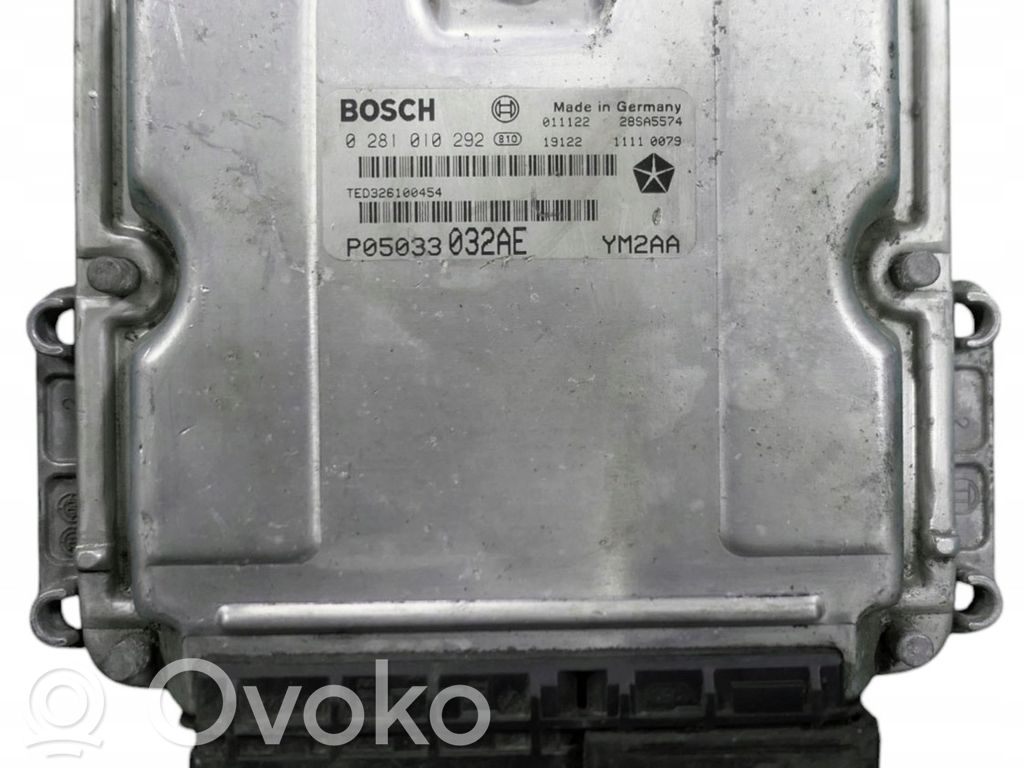 Chrysler PT Cruiser Engine control unit/module 