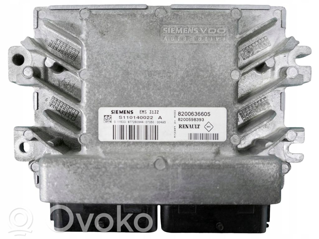 Engine control unit/module   8200636605,S110140022A