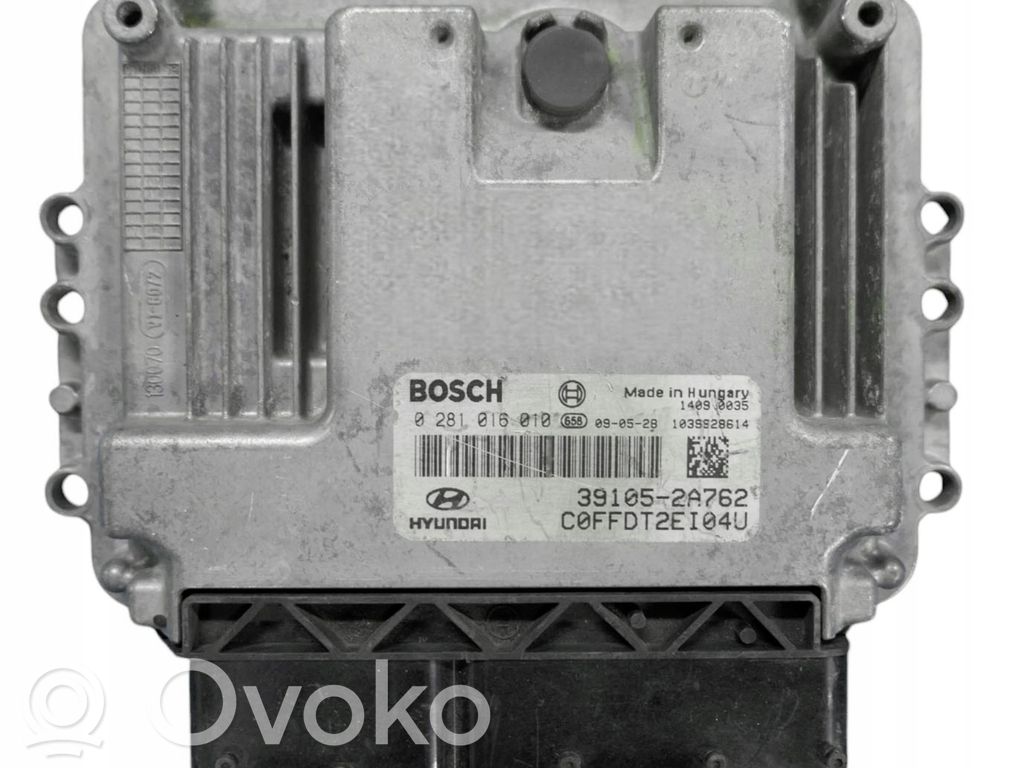 Engine control unit/module   0281016010,2A762,39105
