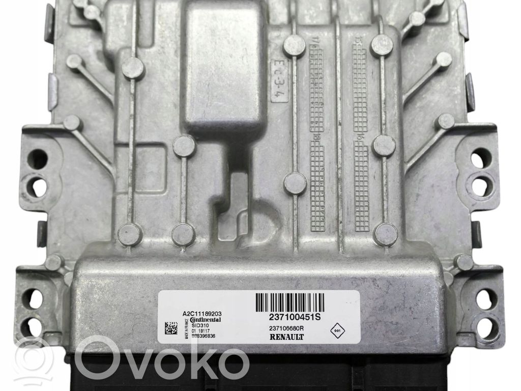 Renault Kangoo II Engine control unit/module 