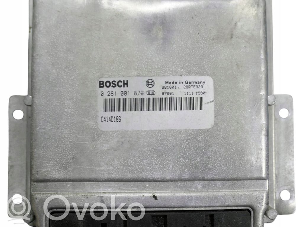 Engine control unit/module   C414D186,0281001879