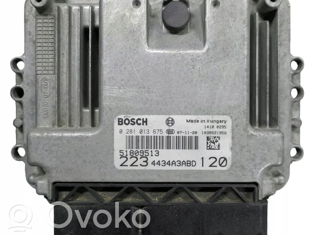 Fiat Doblo Engine control unit/module 