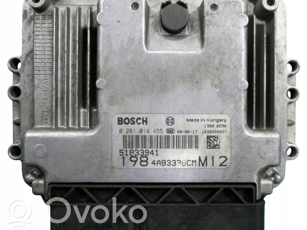 Fiat Bravo Engine control unit/module 