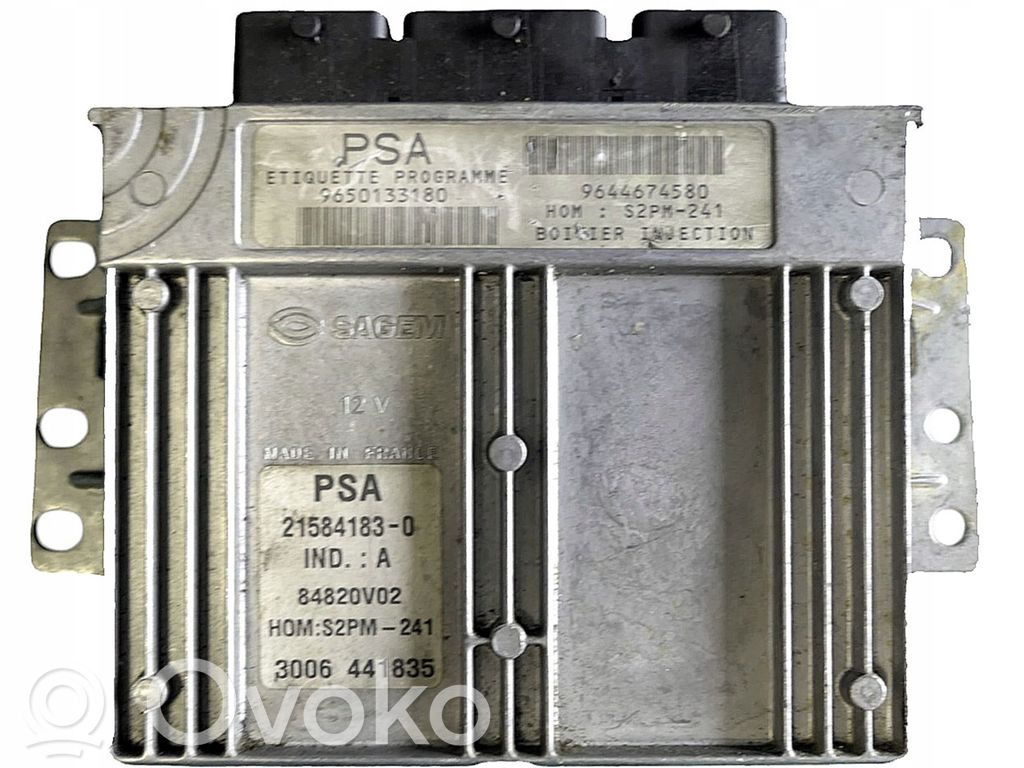 Citroen C5 Engine control unit/module 