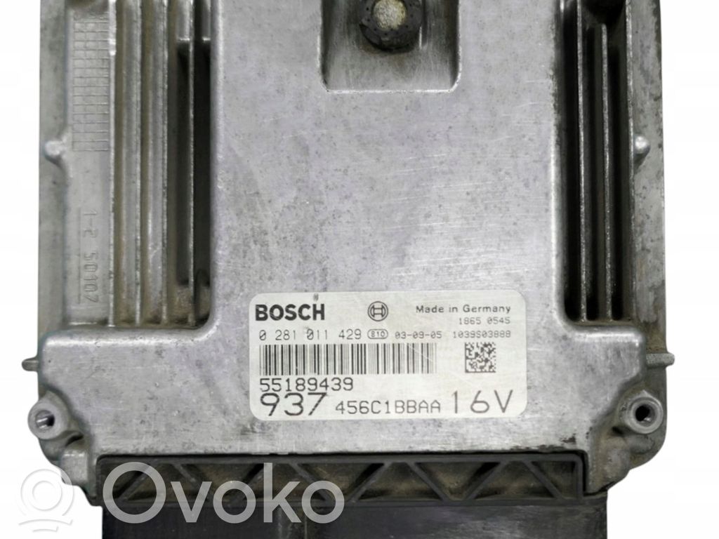 Engine control unit/module   55189439,0281011429