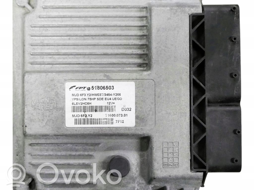 Lancia Ypsilon Engine control unit/module 