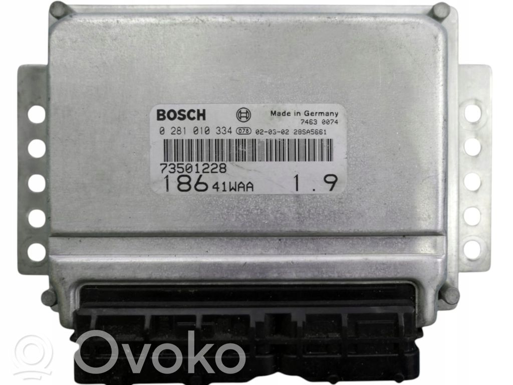 Fiat Multipla Engine control unit/module 