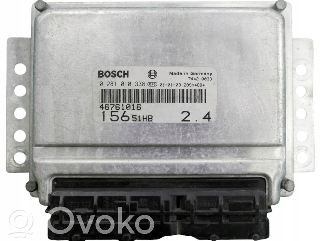 Alfa Romeo 156 Engine control unit/module 