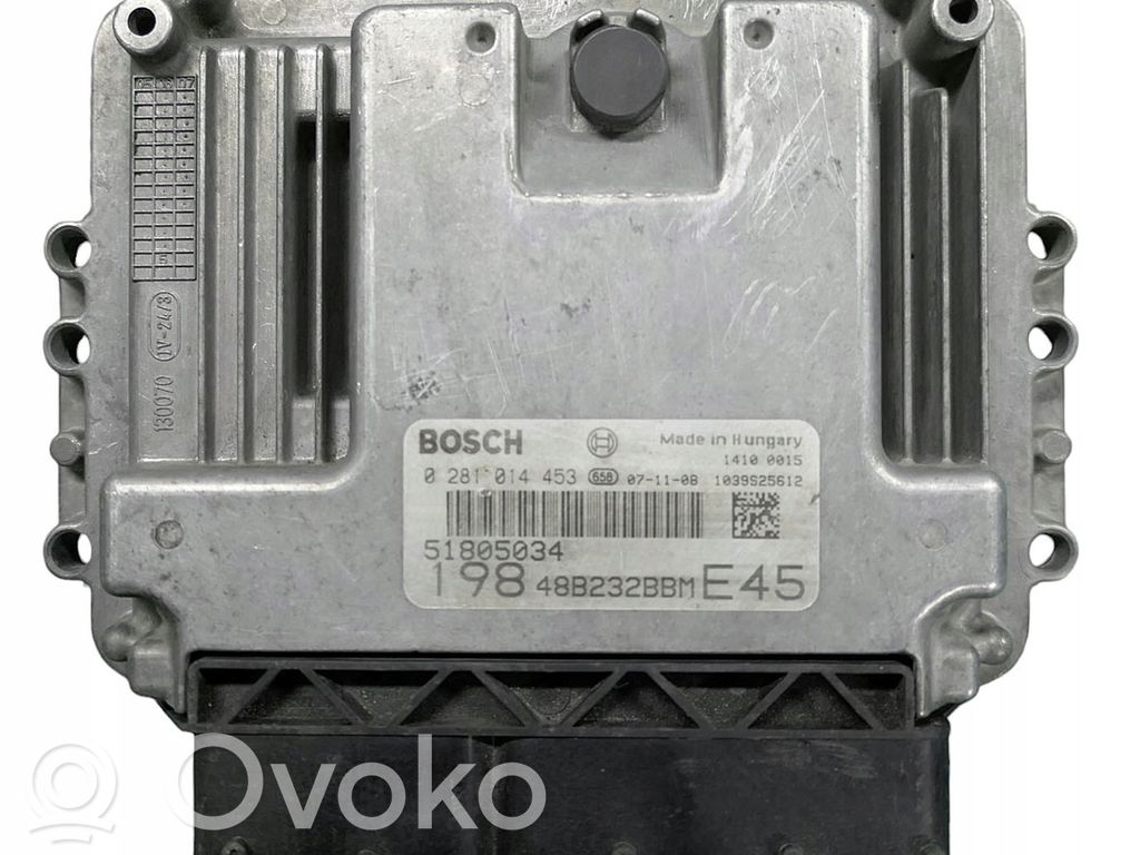 Fiat Bravo Engine control unit/module 