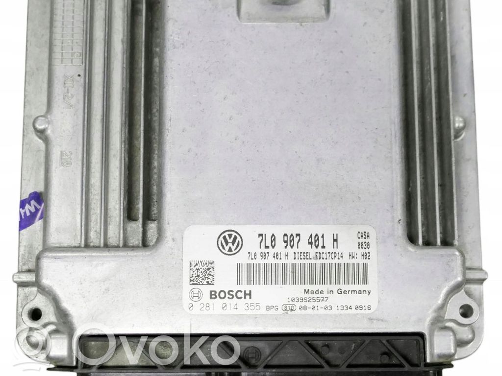 Volkswagen Touareg I Sterownik / Moduł ECU 