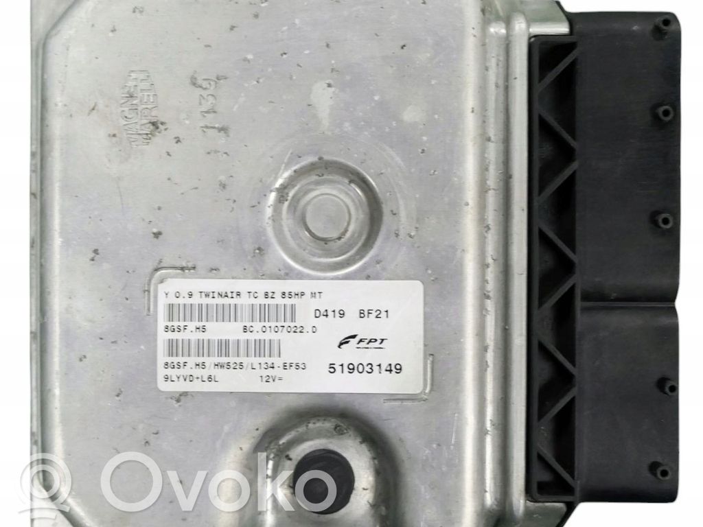 Lancia Ypsilon Engine control unit/module 