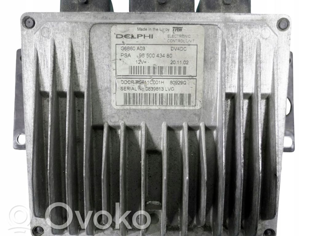 Citroen C3 Engine control unit/module 